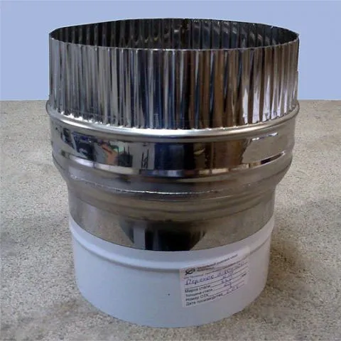 переход феррум нержавеющий (430/0,8 мм) ф160м-180п