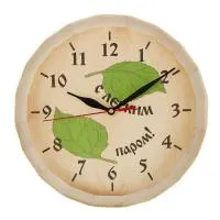 часы банные бочонок с легким паром липа добропаровъ