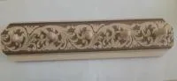 вешалка 5 крючков 400*93 горячего тиснения лепесток, пэм