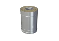 дымоход феррум утепленный нержавеющий (430/0,5мм)/оцинкованный ф250/350 l=0,25м по воде