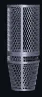сетка на трубу gfs ураган 305*730мм авангард 24/25/искандер 18/25 зк под шибер кругл.низ.конус+вер